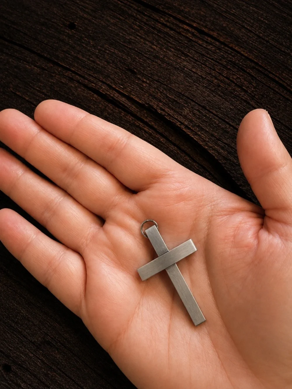 Men’s Sterling Silver Cross
